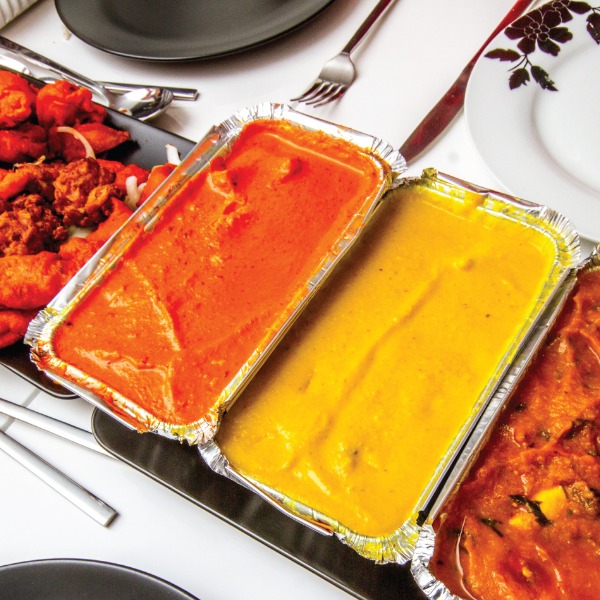 takeaway of currys ready for customers